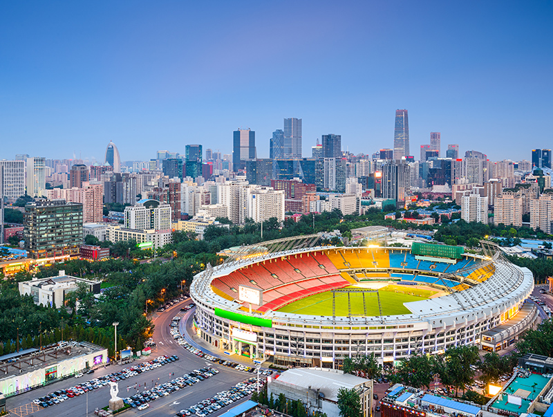 体育馆与全民健身中心智能化改造场景图